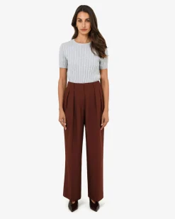 Forcast Abel Adjustable Waist Pants Clay