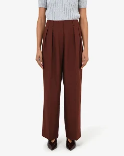 Forcast Abel Adjustable Waist Pants Clay