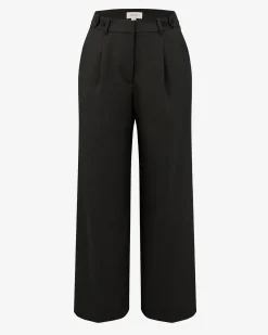 Forcast Abel Straight Leg Pants Black Outlet