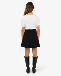 Forcast Ace Pleated Skirt Black Outlet