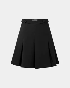 Forcast Ace Pleated Skirt Black Outlet