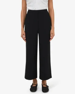 Forcast Ace Wide Leg Culotte Black