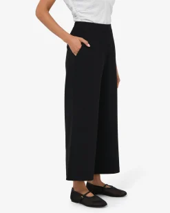 Forcast Ace Wide Leg Culotte Black