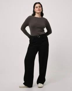 Forcast Alex Boyfriend Jeans Black Online