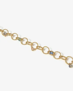 Forcast Amaris Crystal Chain Necklace Gold Best