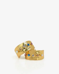 Forcast Amaris Hoop Earrings Gold Hot