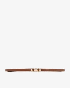 Forcast Amaris Leather Belt Tan Online
