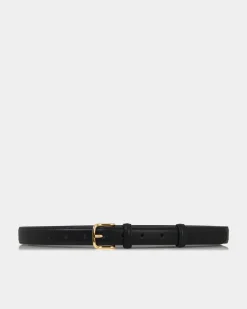 Forcast Amie Leather Belt Black Best