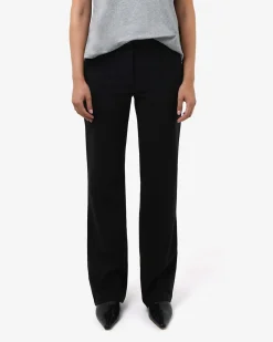 Forcast Annalee Classic Pants Black Clearance