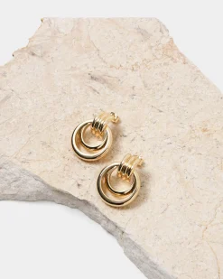 Forcast Anne 16k Plated Earrings Gold Best