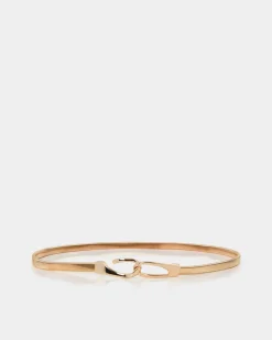 Forcast Arleen Stretch Metal Belt Gold Discount