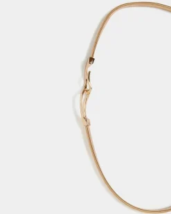 Forcast Arleen Stretch Metal Belt Gold Discount