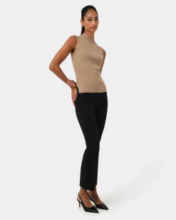 Forcast Astrid Flared Jeans Black Sale