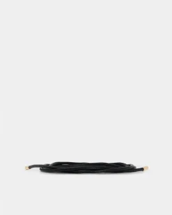 Forcast August Leather Rope Belt Black Sale