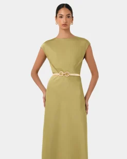 Forcast Avalon Stretch Metal Belt Gold Discount