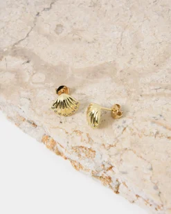 Forcast Ayana 16k Plated Earrings Gold Outlet
