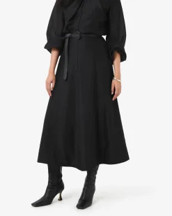 Forcast Bellini Panel Maxi Skirt Black Sale