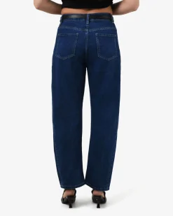 Forcast Bondi Barrel Leg Jeans Classic Blue Hot
