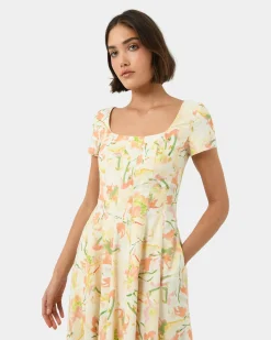 Forcast Brielle Floral Dress Spring Floral Online