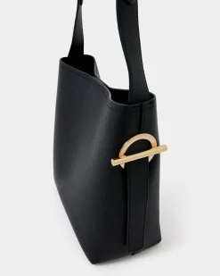 Forcast Brighton Leather Bag Black Sale