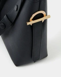 Forcast Brighton Leather Bag Black Sale