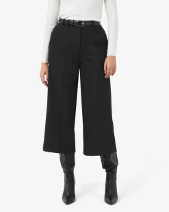 Forcast Brighton Wide Leg Culottes Charcoal Outlet