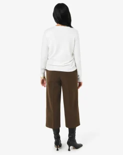 Forcast Brighton Wide Leg Culottes Chocolate Online