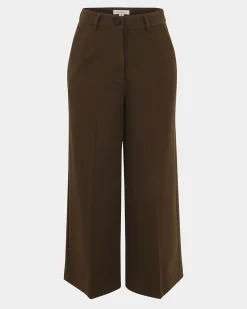 Forcast Brighton Wide Leg Culottes Chocolate Online
