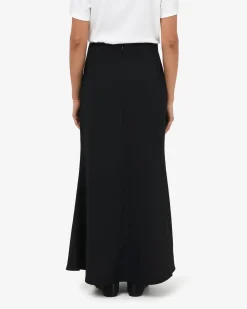Forcast Caris Flared Maxi Skirt Black Online