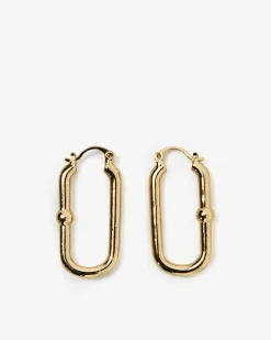 Forcast Carmen Earrings Gold Hot