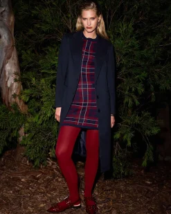 Forcast Cassandra Tailored Coat Navy Online