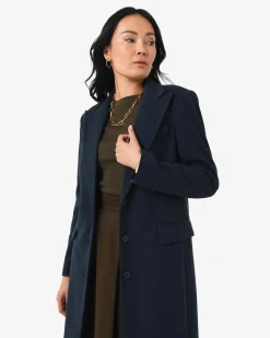 Forcast Cassandra Tailored Coat Navy Online