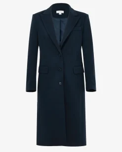 Forcast Cassandra Tailored Coat Navy Online
