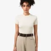 Forcast Catherine Short Sleeve Knit Buttercream New