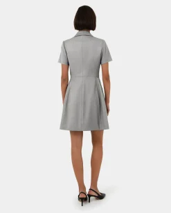 Forcast Chloe Suit Dress Grey Clearance