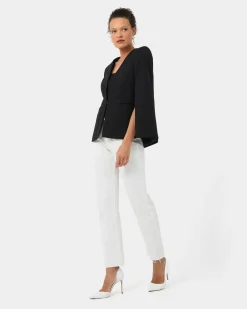Forcast Christina 2 Cape Jacket Black Hot