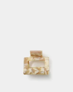 Forcast Crystal Hair Claw Vanilla Tort New