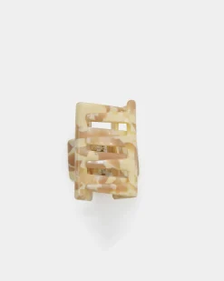 Forcast Crystal Hair Claw Vanilla Tort New