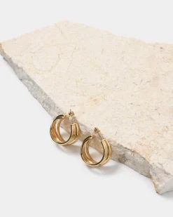 Forcast Dailyn Earrings Gold Discount