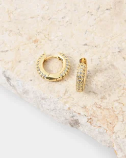 Forcast Daliah 16k Plated Earring Gold New