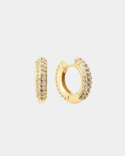 Forcast Daliah 16k Plated Earring Gold New