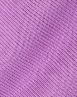Forcast Destiny Cut Out Knit Dress Mauve Clearance