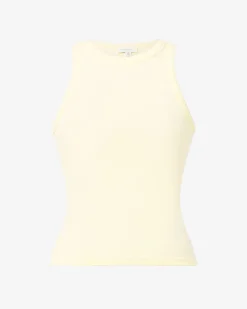 Forcast Devon Cotton Blend Singlet Butter Discount