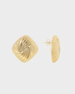 Forcast Elianna Earrings Gold Discount