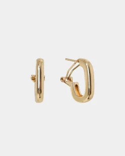 Forcast Elvira Earrings Gold Hot