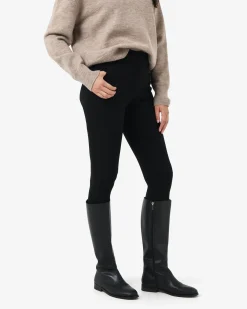 Forcast Emily High-Waisted Skinny Pants Black Discount