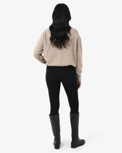 Forcast Emily High-Waisted Skinny Pants Black Discount