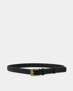 Forcast Faith Leather Belt Black Hot