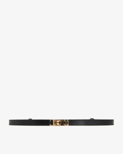 Forcast Gabriela Leather Belt Black Online
