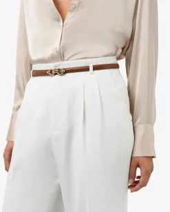 Forcast Ganni Tapered Pants Ivory Hot